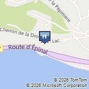 Manoir au Lac Map